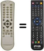 Replacement remote control Citycom CCR 610