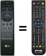 Replacement remote control Goldstar RH-388 H