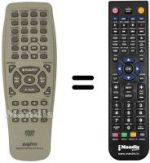 Replacement remote control Sanyo SL 20