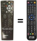 Mando a distancia equivalente Thomson DTH 3300