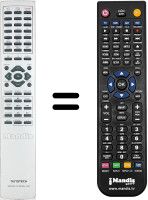 Replacement remote control Medion MD 7456