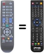 Replacement remote control Samsung BN59-00888A