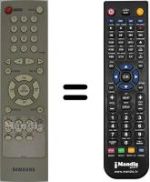 Mando a distancia equivalente Samsung TX14P1