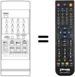 Replacement remote control REMCON167
