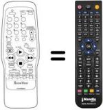 Mando a distancia equivalente Orion VH10222