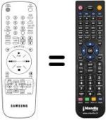 Mando a distancia equivalente Samsung SV611X
