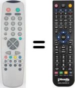 Replacement remote control Quadro CTV5140TXT-TV