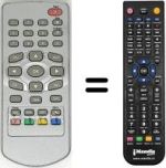 Mando a distancia equivalente REMCON586