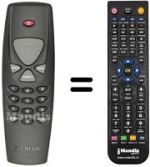 Replacement remote control REMCON323