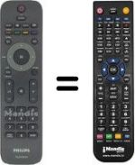 Mando a distancia equivalente Philips 32PFL7803D