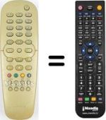 Mando a distancia equivalente Philips 482221830617