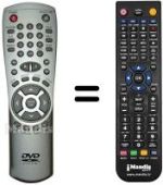 Mando a distancia equivalente REMCON412