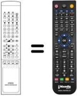 Mando a distancia equivalente Hitachi CS2832TA