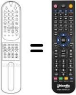 Mando a distancia equivalente LG CB21Q20ET-TV