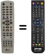 Replacement remote control LG RL29FB50RQ