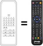 Replacement remote control REMCON708