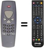 Replacement remote control REMCON602