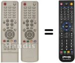 Mando a distancia equivalente Samsung CW29Z6