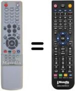Mando a distancia equivalente Samsung AA59-00357B