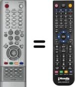 Mando a distancia equivalente Samsung RM-C803