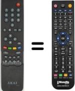 Mando a distancia equivalente RCN612
