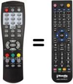 Replacement remote control T-LOGIC TL-DVBT3
