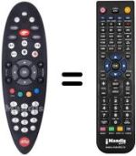 Replacement remote control REMCON794