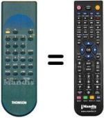 Mando a distancia equivalente REMCON1206