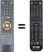 Mando a distancia equivalente United UTV8029PA