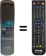 Mando a distancia equivalente Aiwa CX-NS50