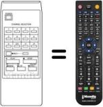 Mando a distancia equivalente RC81