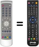 Replacement remote control REMCON1331