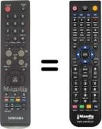Replacement remote control Samsung LE26R76B