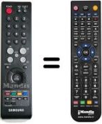 Mando a distancia equivalente Samsung BN5900596A