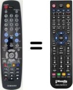 Replacement remote control Samsung LE26A451C1/XXH