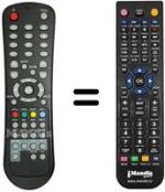 Mando a distancia equivalente United UTV21X83D