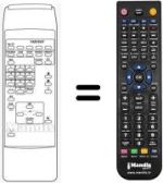 Mando a distancia equivalente RC51321