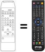 Mando a distancia equivalente RC51331