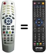 Replacement remote control REMCON1158