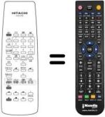 Mando a distancia equivalente Hitachi HKR0002
