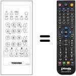 Replacement remote control CT-9178