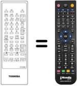 Replacement remote control CT-9193