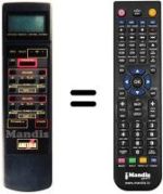 Replacement remote control Amstrad DD9901