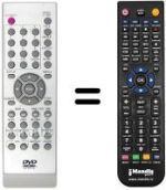 Mando a distancia equivalente Seleco REMCON034