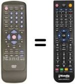 Replacement remote control REMCON1102