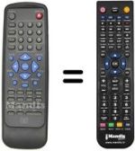 Replacement remote control REMCON909