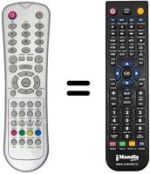Replacement remote control REMCON1221