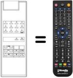 Replacement remote control ITT 56520933