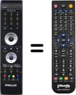 Replacement remote control Finlux 42FLHD800