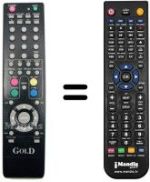 Replacement remote control GOLD REMCON092